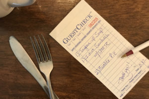 Check, Please!  Court Recess, Restaurants, And Alligator Arms