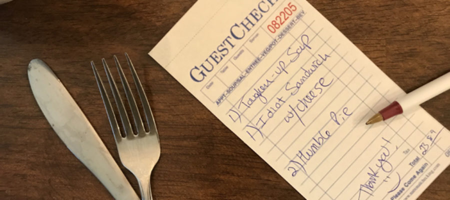 Check, Please!  Court Recess, Restaurants, And Alligator Arms