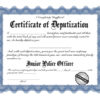 Certificate of Deputization