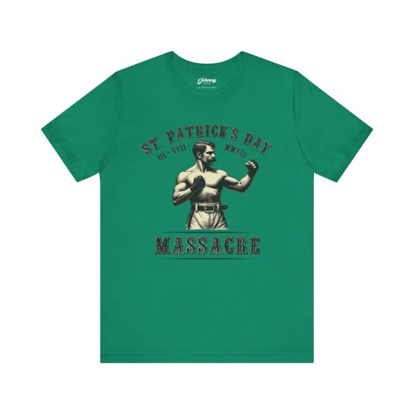 St. Patrick's Day Massacre Black and White T-Shirt - Image 5